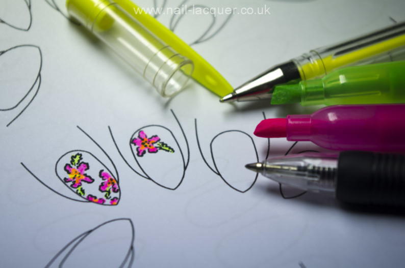 Nail Art Template - Nail Lacquer UKNail Lacquer UK