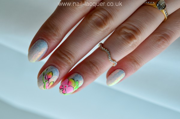 Orchid Flower Nail Art Designs for Beginners - wide 1