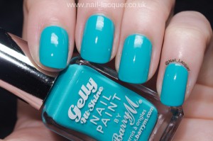 Barry M Gelly Hi Shine swatches - Nail Lacquer UK
