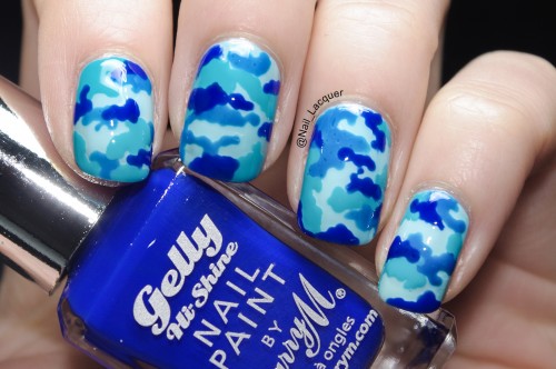 5. Quick and Easy Camouflage Nail Art - wide 4