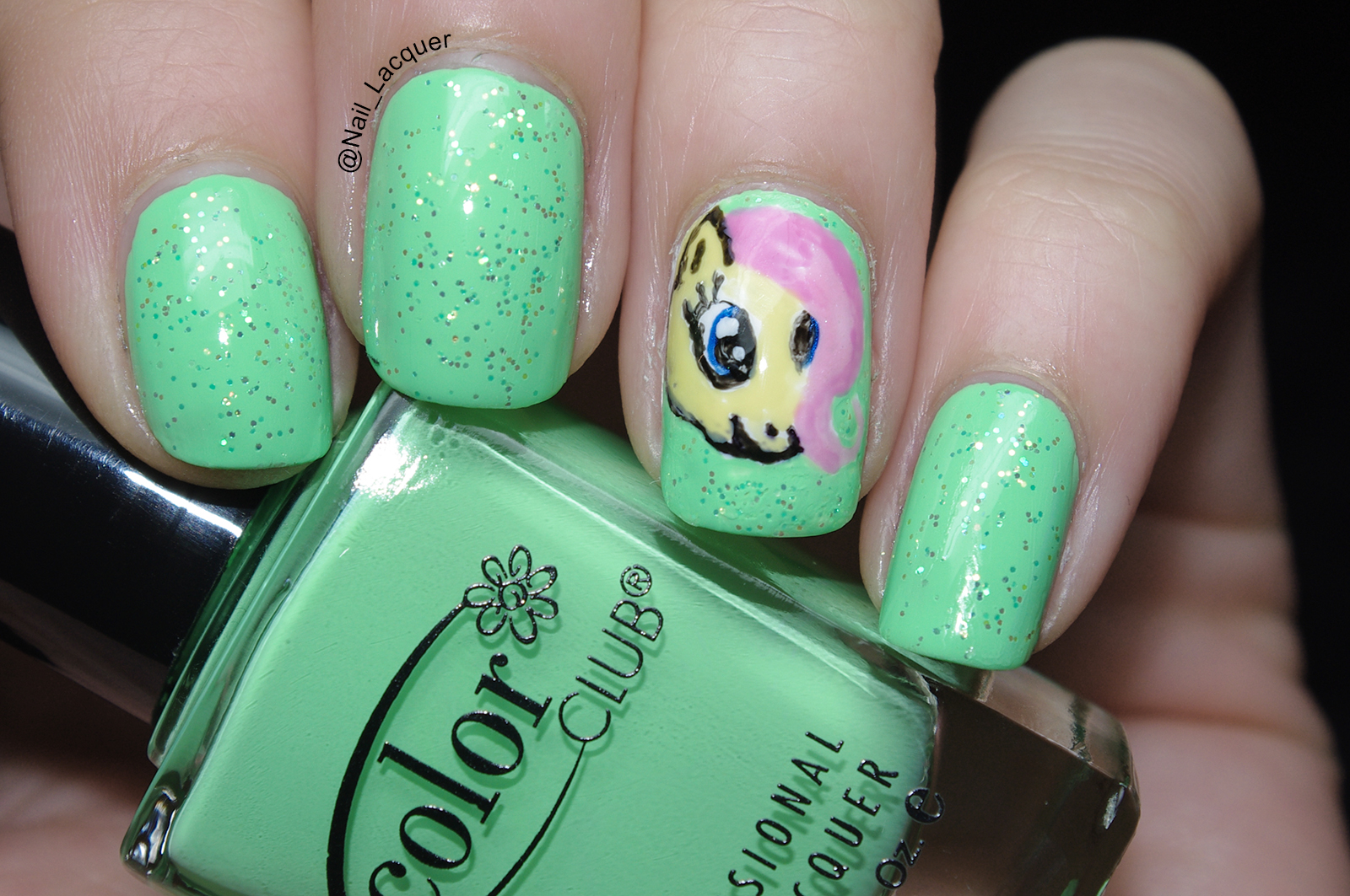 My little cheap pony nail polish