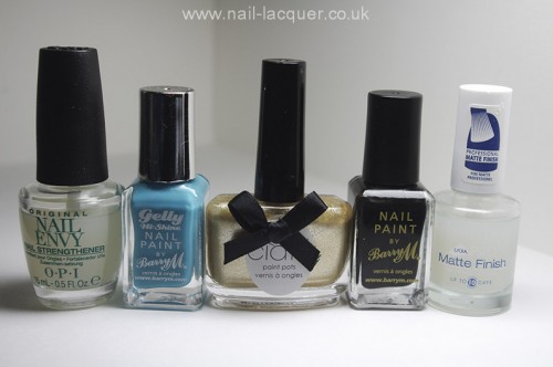 Water spotted nails tutorial - Nail Lacquer UK