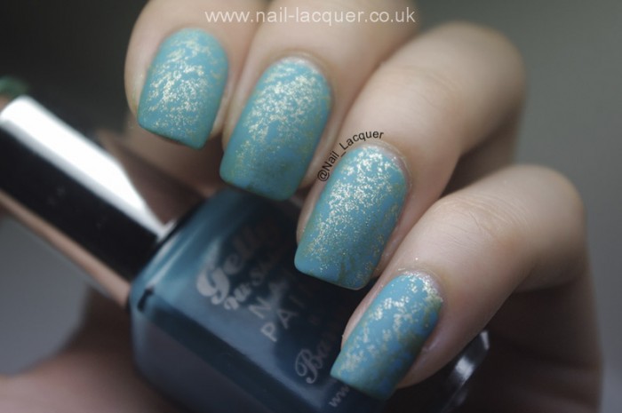 Water spotted nails tutorial - Nail Lacquer UK