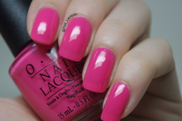 OPI Elephantastic Pink swatches - Nail Lacquer UK