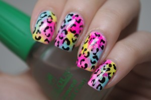 Leopard nails - Nail Lacquer UK