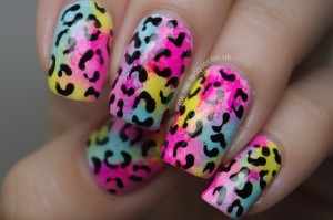 Leopard nails - Nail Lacquer UK