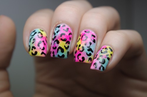 Leopard nails - Nail Lacquer UK