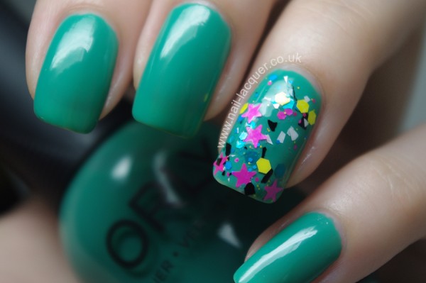Orly Green With Envy swatches - Nail Lacquer UK