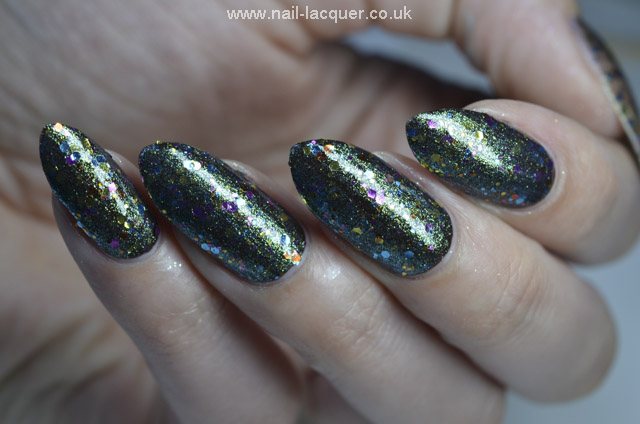 Sugar and Spice Confetti Glitter review - Nail Lacquer UK