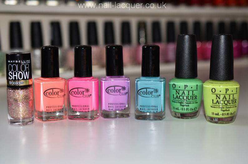 Easy summer nail art - Nail Lacquer UK