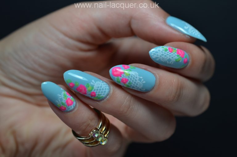 5. Delicate Lace Nail Art - wide 8