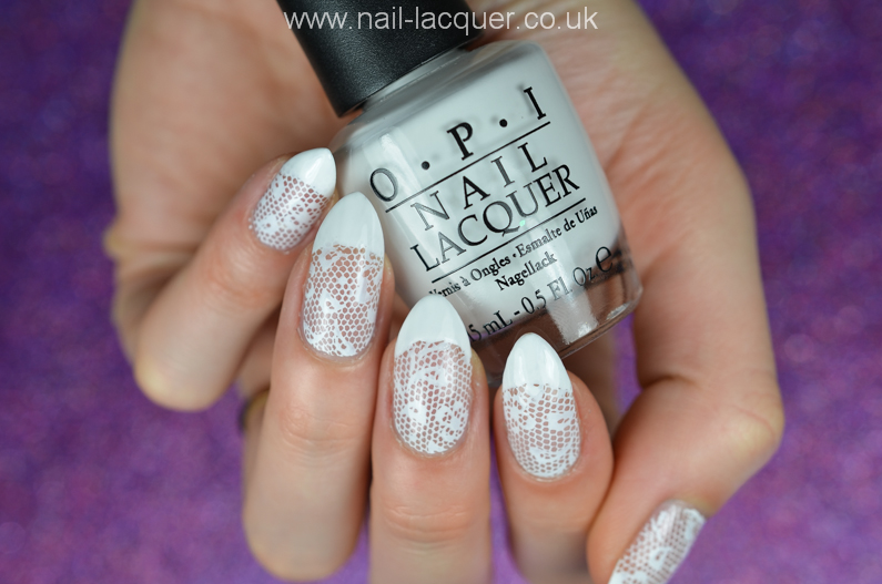 Milky white gel nails | White gel nails, Lace nails, Sheer nails