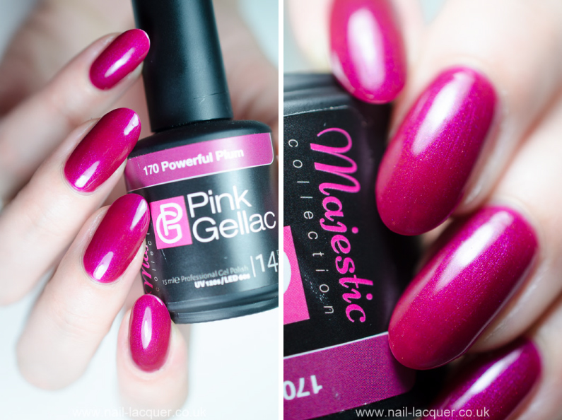 2. L.A. Colors Majestic Nail Polish in "Majestic Magenta" - wide 4