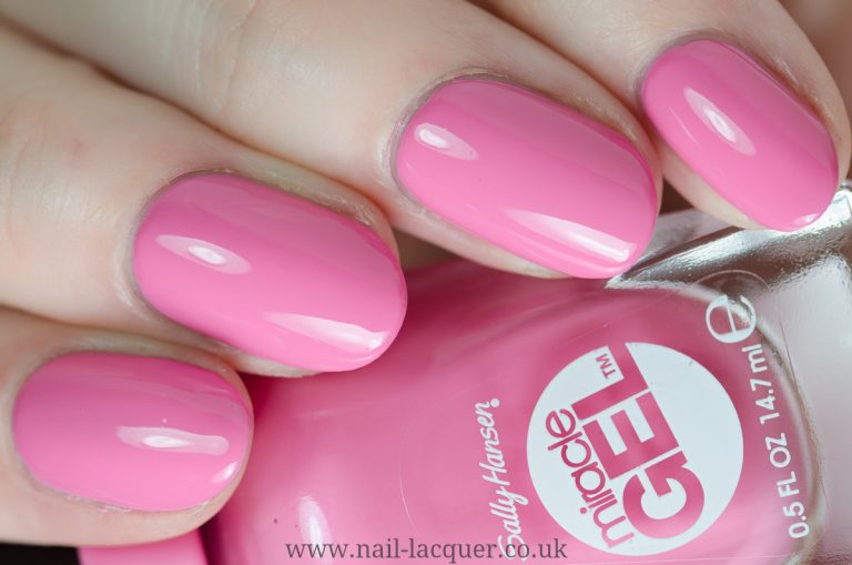 Sally Hansen Miracle Gel Polish swatches Nail Lacquer UK