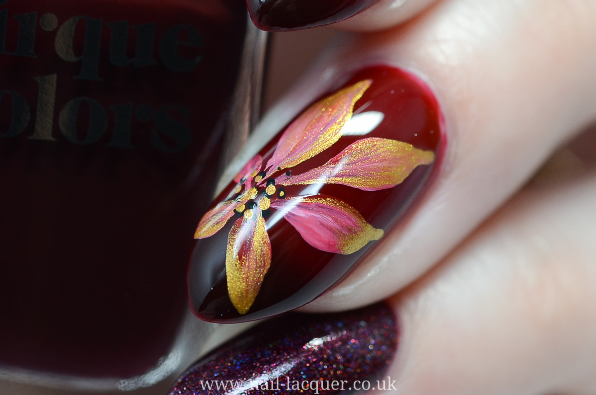 autumn nail art tutorial