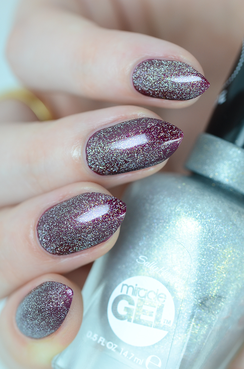 Sally Hansen Miracle Gel Decadent Delights swatches by Nail Lacquer UK