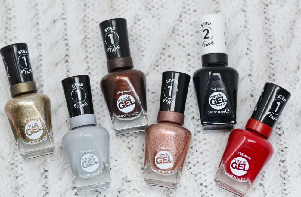 Sally Hansen Miracle Gel swatches and review by Nail Lacquer UK blog