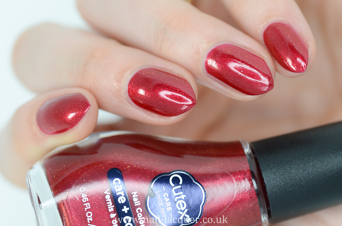 Cutex Fiery Temper Review And Swatches By Nail Lacquer Uk Blog