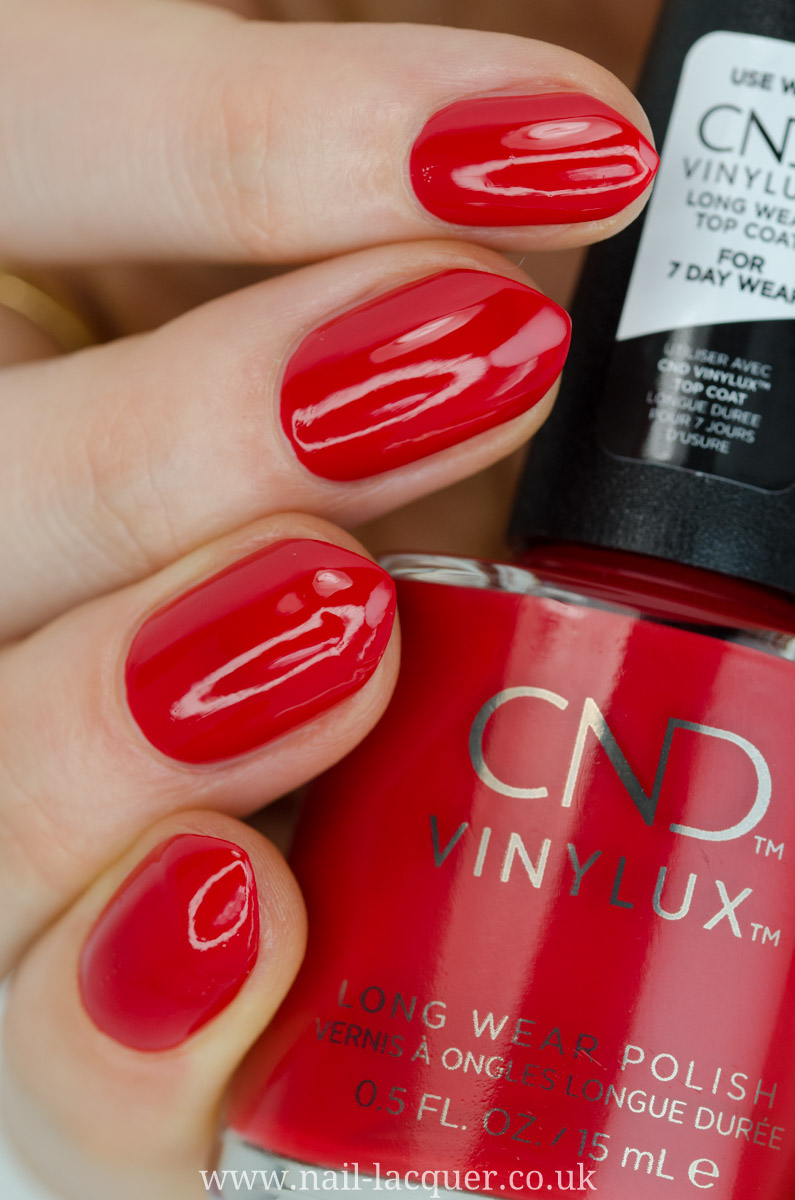 CND Vinylux nail polish swatches by Nail Lacquer UK blog