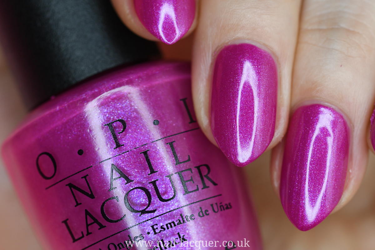 1. OPI Nail Lacquer - "Future Fuchsia" - wide 1