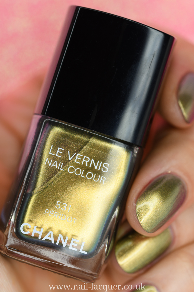Chanel Peridot review and swatches by Nail Lacquer UK blog